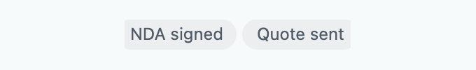 The "Checklist" field inside a Bitrix24 CRM card