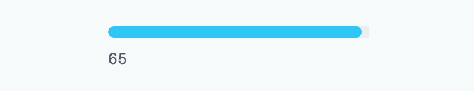 The "Progress bar" field inside a Bitrix24 CRM card