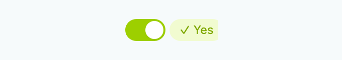 The "Yes/No toggle" field inside a Bitrix24 CRM card