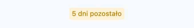 Pole „Odliczanie do terminu" w karcie CRM Bitrix24